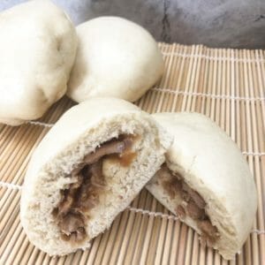 chicken siopao asado